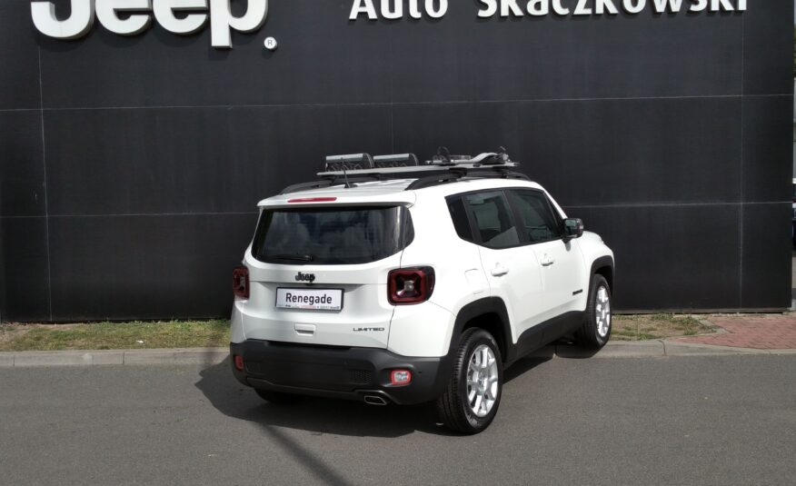 JEEP RENEGADE LIMITED MHEV  benz. 1,5 L 130KM + HYBRYDA 20KM 7 automat 4X2